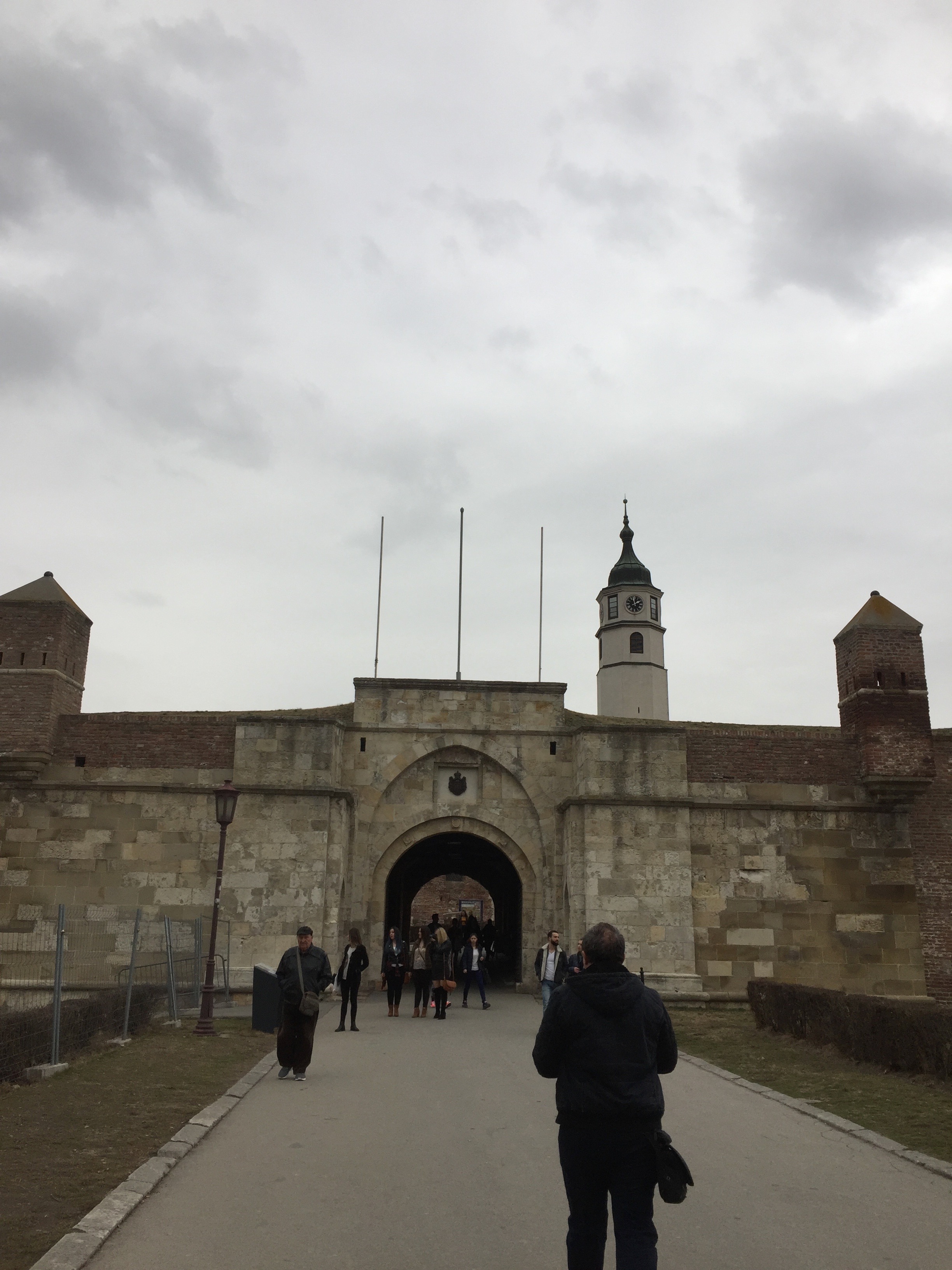 ベオグラード要塞の入り口