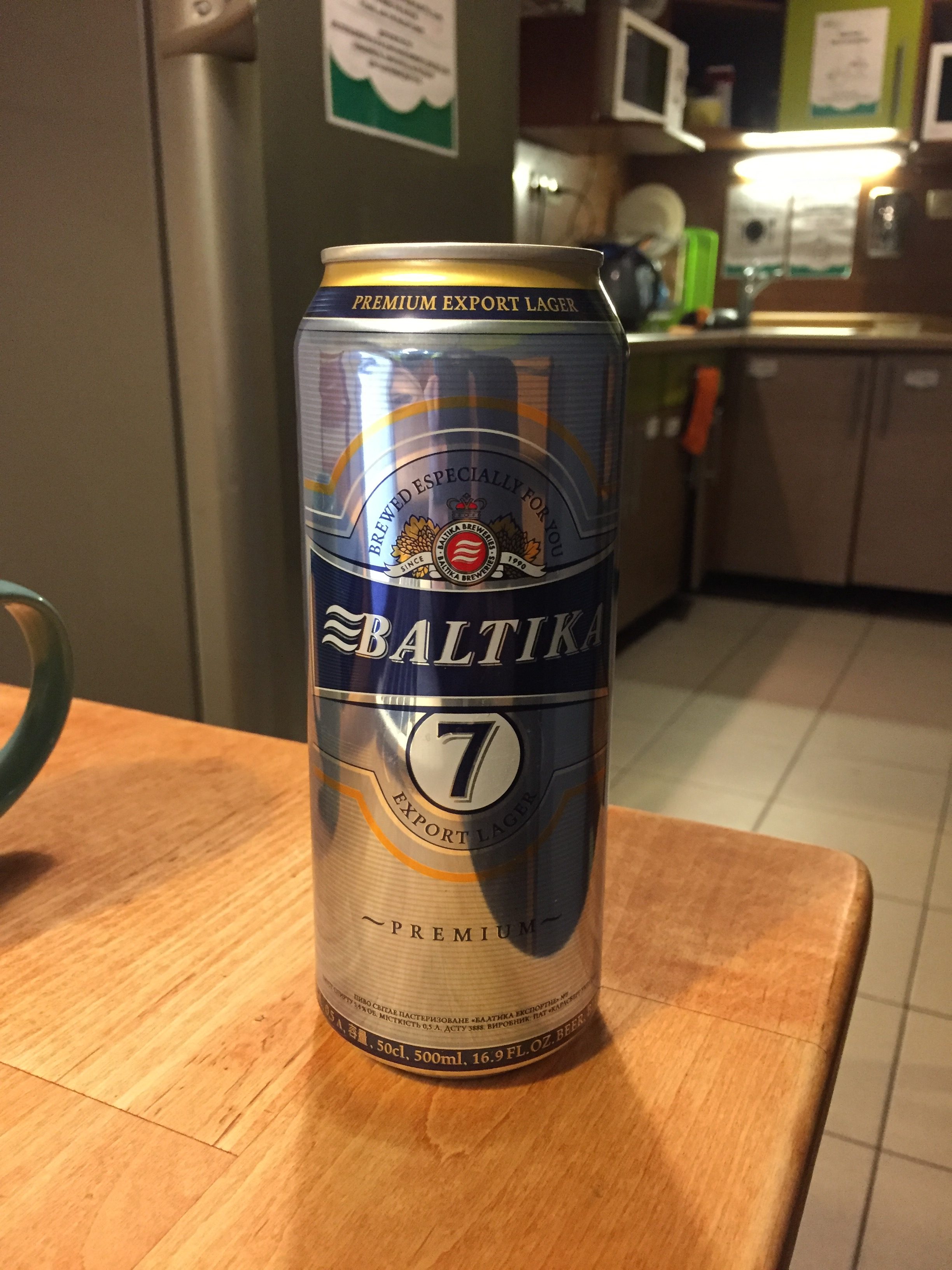 バルティカ7という珍しいロシアのビール